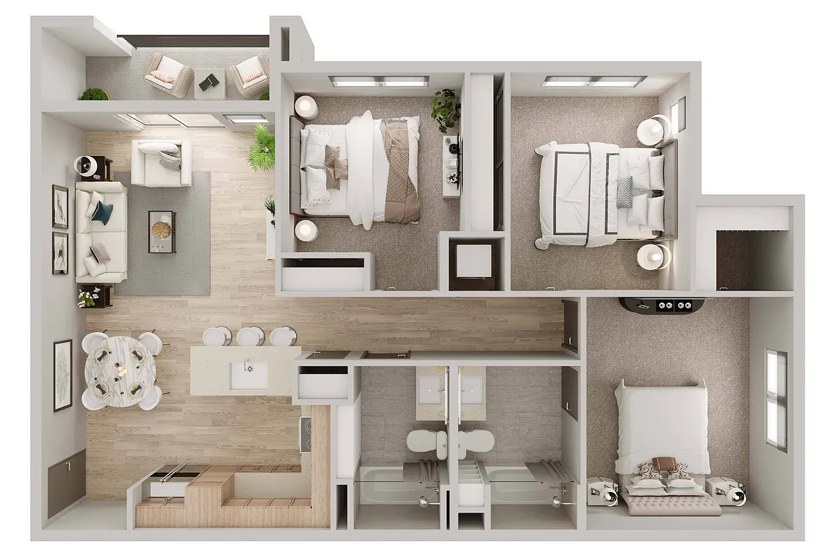 Floor plan C1 Alt