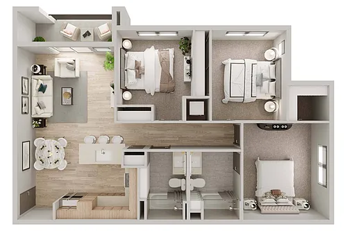 Floor plan C1 Alt