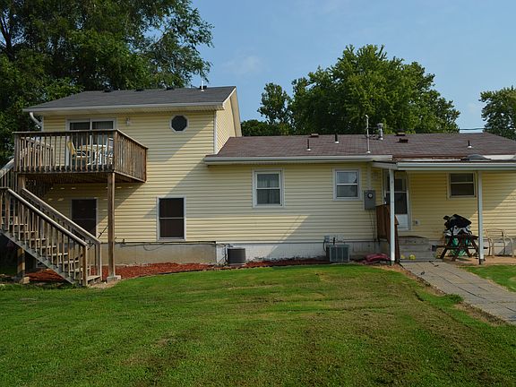 Back side of house