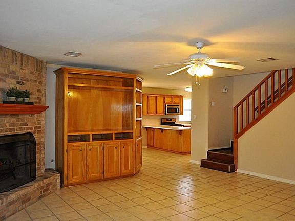 Overview of Family Room to Kitchen