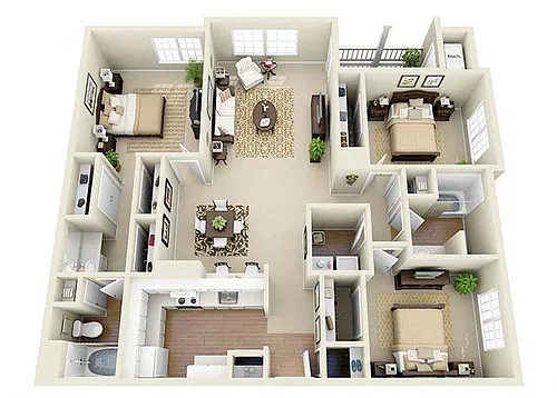 Floor plan The Camden
