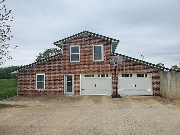West view of the house