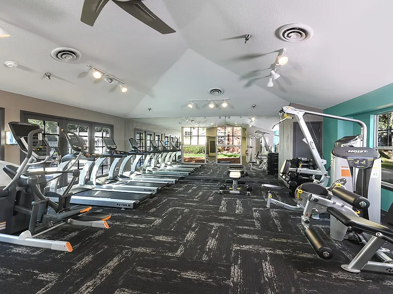 Reach your health goals in our 24-7 Fitness Center