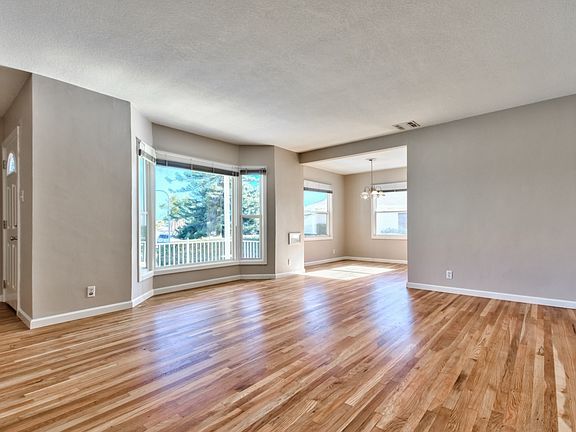 Living Room with Bay Window