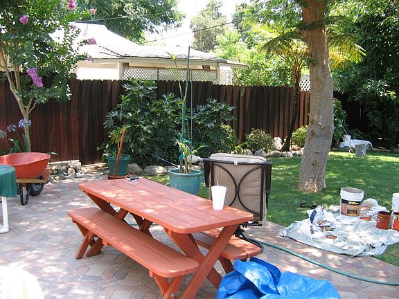Patio & Back yard
