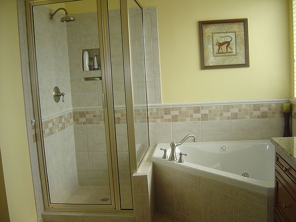 Spa inspired Master Bath