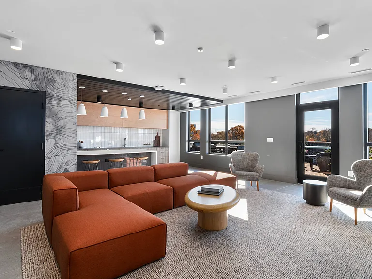 Rooftop lounge