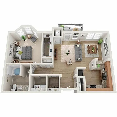 Floor plan Ashford