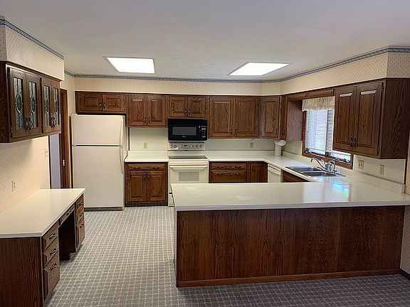 Kitchen from the dining area
