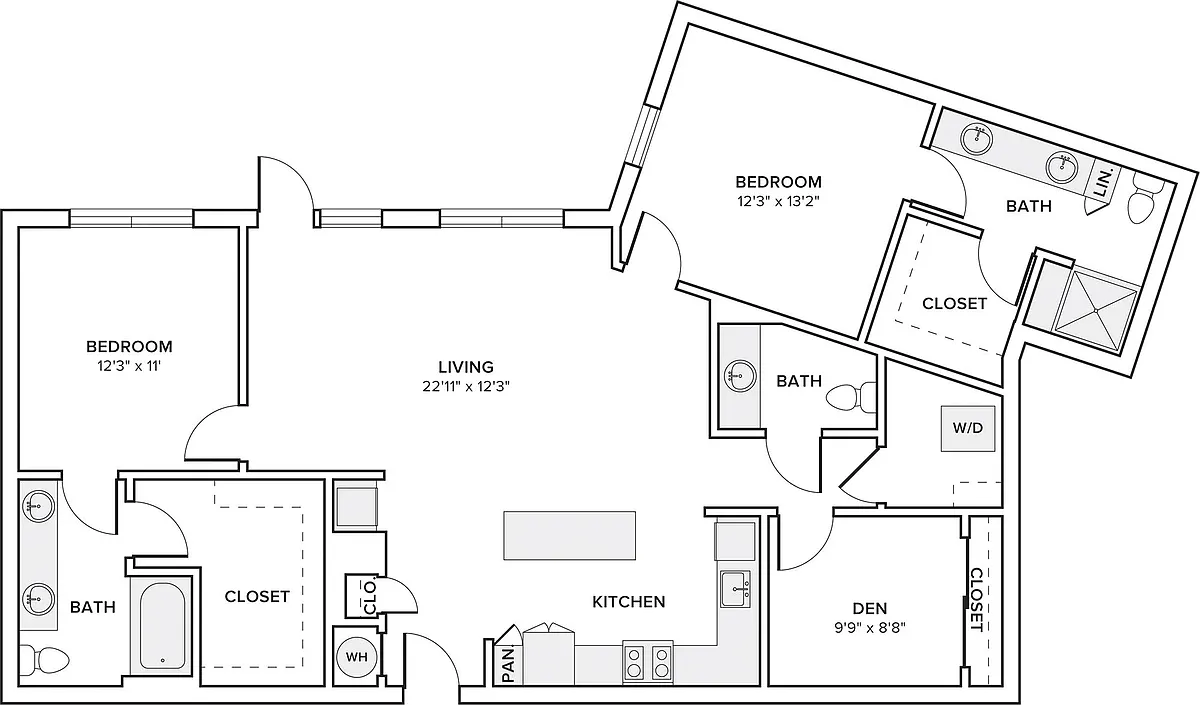 Floor plan B09D