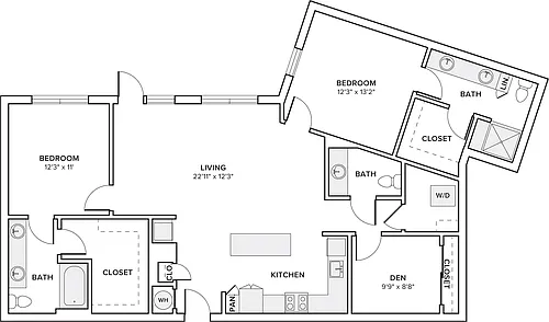 Floor plan B09D