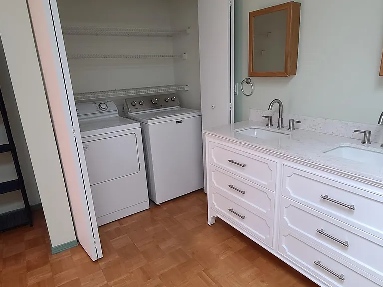 Laundry in master ensuite