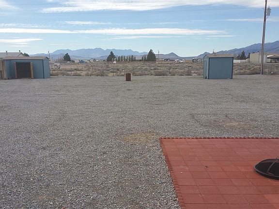 Back yard and fire pit