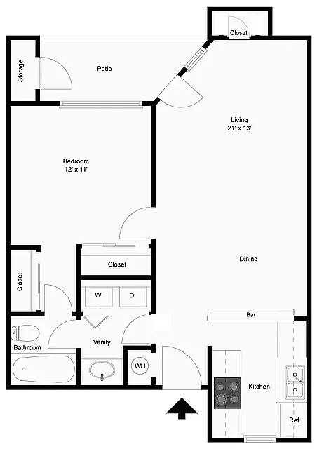 Floor plan A1UPG