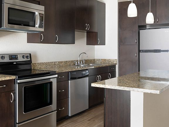 Kitchen with Stainless Steel Appliances