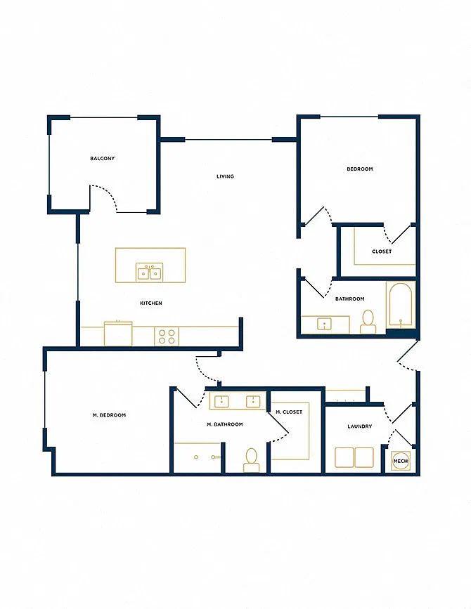 Floor plan B2