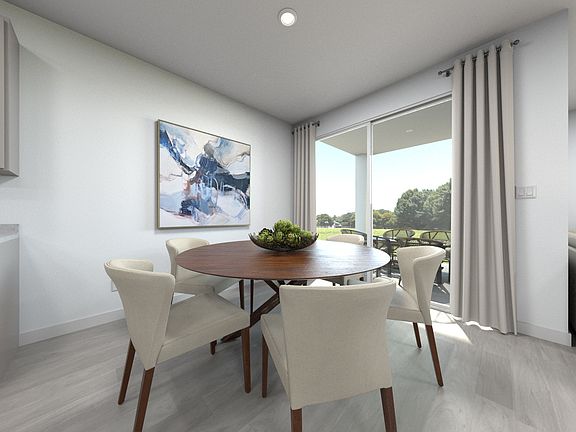 Rendering of the San Marino Dining Area.