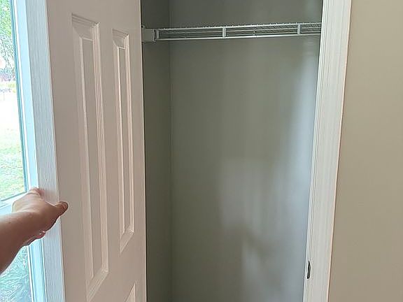 Foyer closet