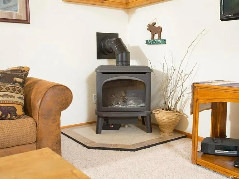 Propane fire place