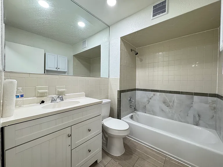 Renovated Bathroom.