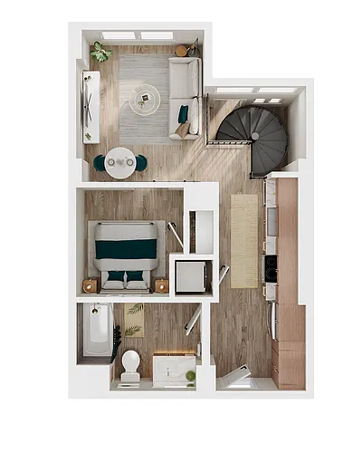 Floor plan B8