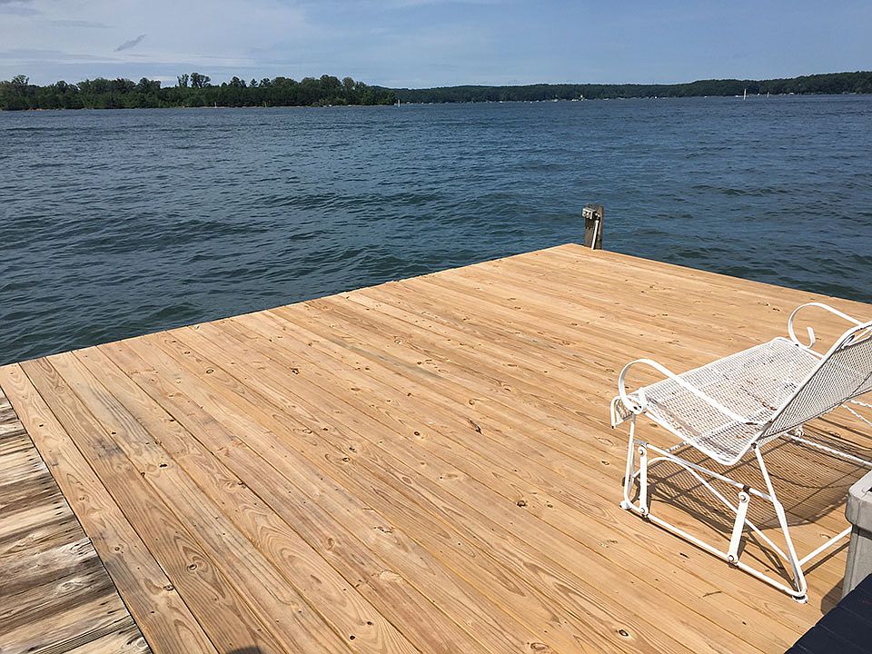Dock view north