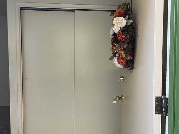 Ample closet space at entry. No messy shoes and jacket area.
