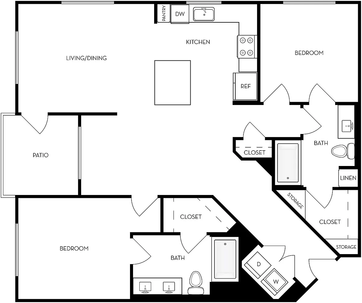 Floor plan B6
