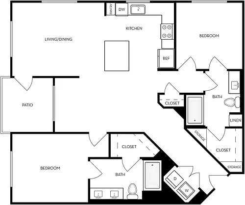 Floor plan B6