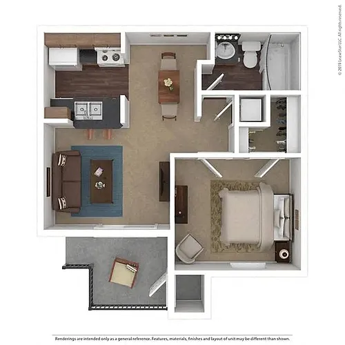 Floor plan A1-Casita