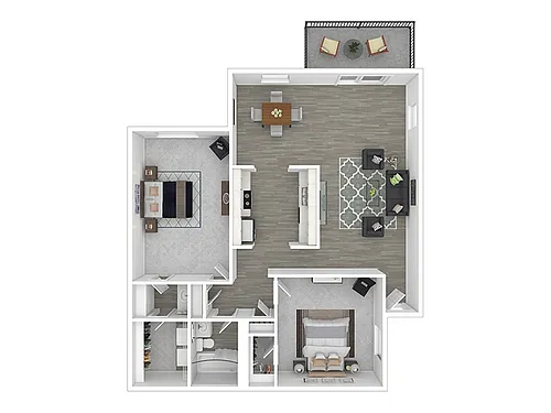 Floor plan 2X1 B