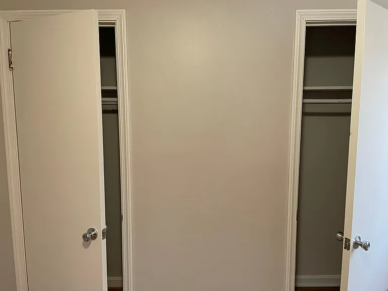 Double closets (Bedroom #1)