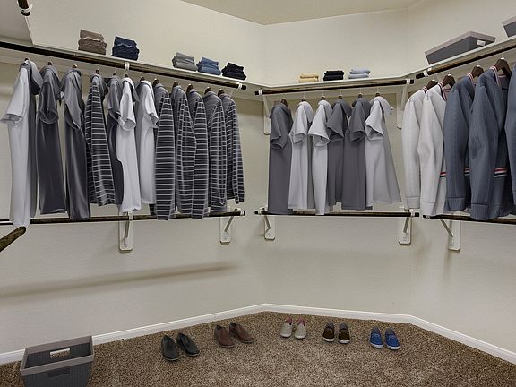 Huge owner s walk-in closet