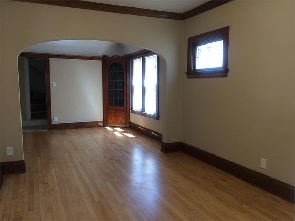 spacious living and dining rooms