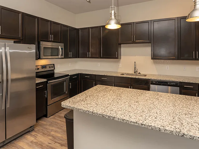 Kitchen with Stainless Steel Appliances