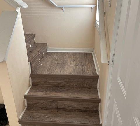 Upstairs leading to second floor and all bedrooms