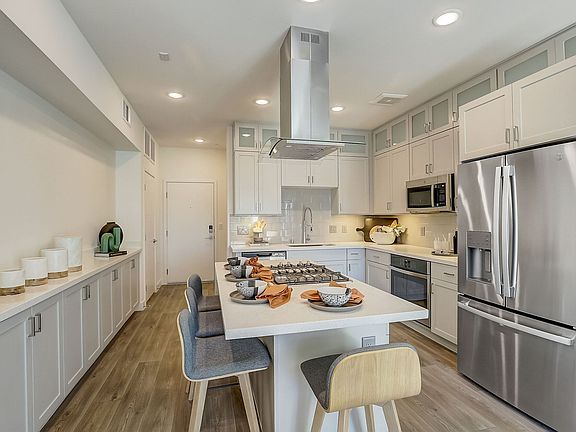 Unit 102 - Kitchen with Sprawling Island