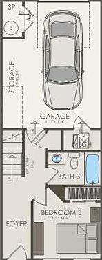 First Floor 3 br 3.5 ba