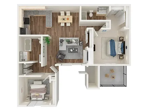 Floor plan 2X2