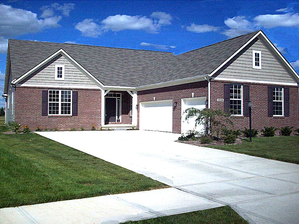 Front w/ 3 car garage