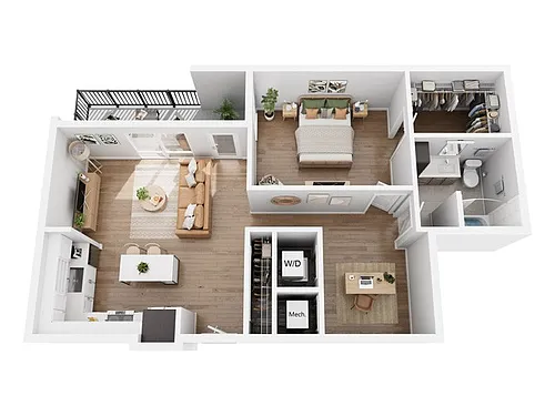 Floor plan A13