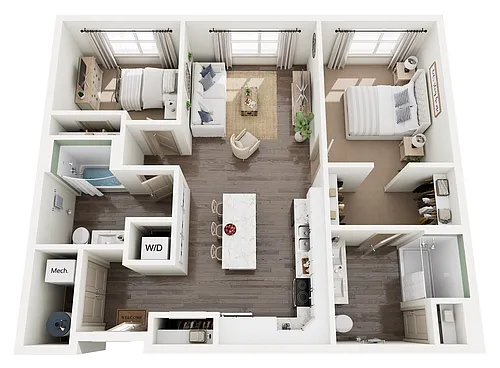 Floor plan B2