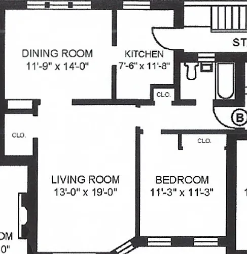 Floor plan 914-1-2B