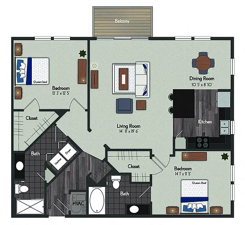 Floor plan Rosenblatt