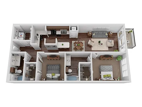Floor plan B1