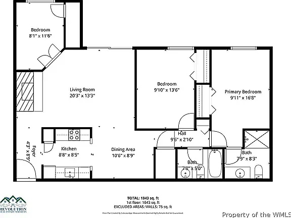 3 bed, 1071 sqft, $1,700 — Photo 2