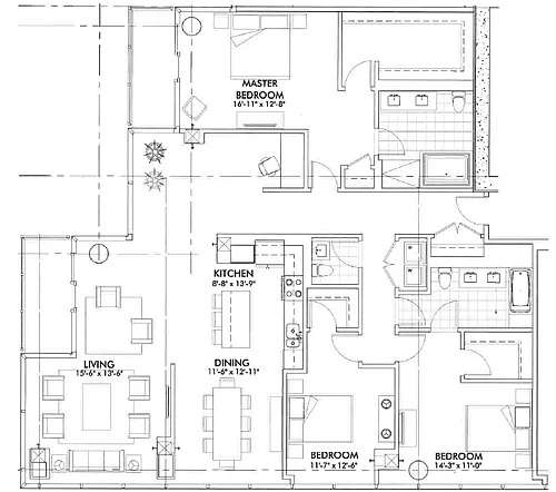 Floor plan C1
