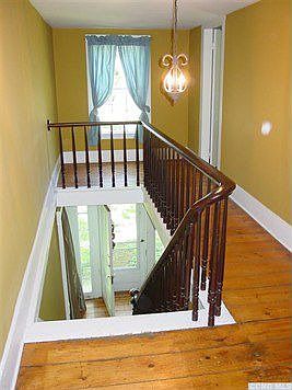 Upstairs hallway looking to front door