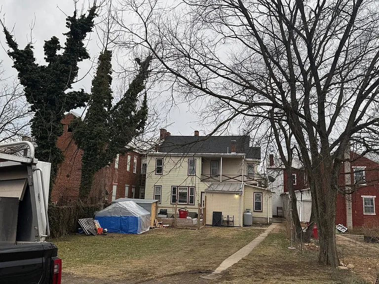Backside of home