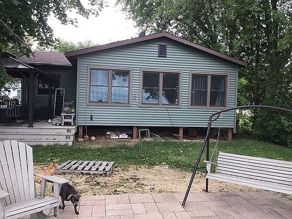 House view from the lake